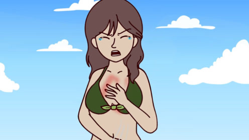 女孩天生对水过敏,男同学不信竟拿水枪射她,结果却险些丧命