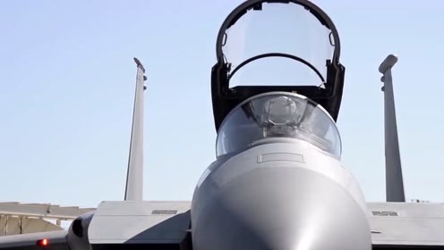 近距离观看f-15战斗机收敛式尾喷口,太过震撼!