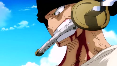 最强剑豪鹰眼的对决 在此之后索隆戴头巾就没输过!