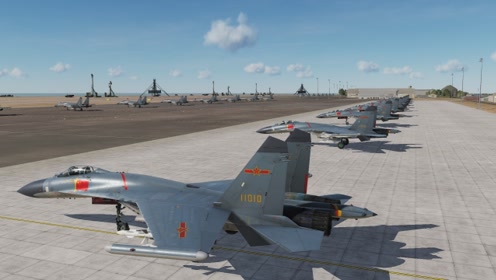 30架的歼11守护机场!能否抵抗住60架敌机的攻击?战争模拟