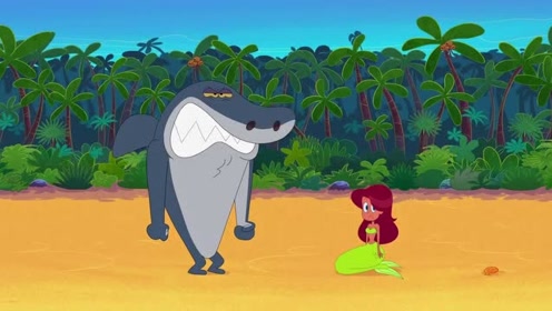 鲨鱼哥的大脑和心脏团结起来,打败鬣狗救下美人鱼,获得了美人鱼的芳心