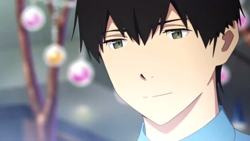 我想吃掉你的胰脏:春树在咖啡馆等樱良,他和樱良互相发信息