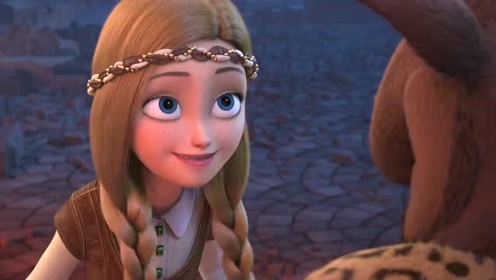 冰雪女王:格尔达想要用水扑灭怪兽身上的火,只要成功了她就能成为大