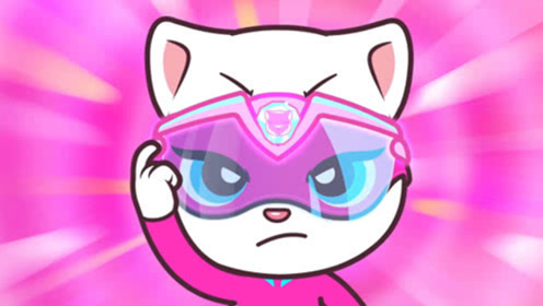 汤姆猫飞溅力量游戏 安吉拉也是非常的强!