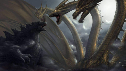 《哥斯拉:怪獸之王》幾只怪獸相互廝殺 現場畫面十分慘烈