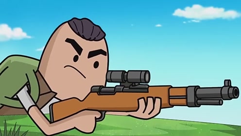 搞笑吃鸡动画:先挨了一枪然后又被敌人拿着弹弓打