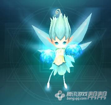 qq飞车中的四只精灵