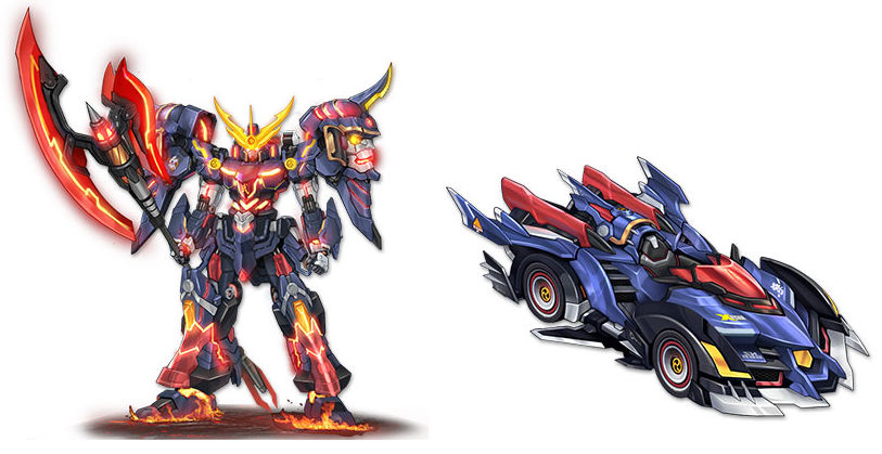 【余烬燃魄 浴火重生】t2机甲-鬼武者_qq飞车 speed问答专区_帮帮问答