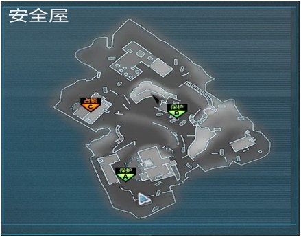 【大脸猫分享】据点争夺安全屋地图的防守点与阔剑放置