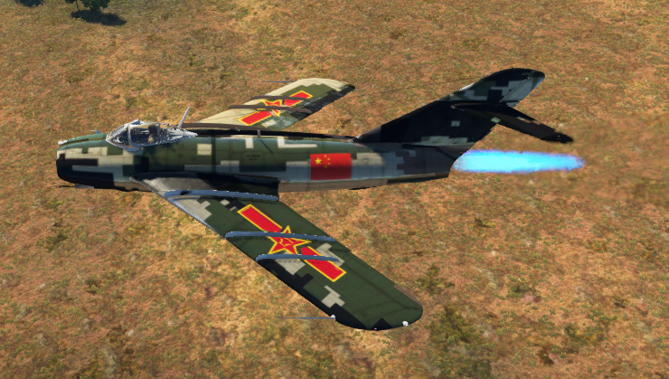 【涂装】空心幻舞自制涂装(米格17)第二弹