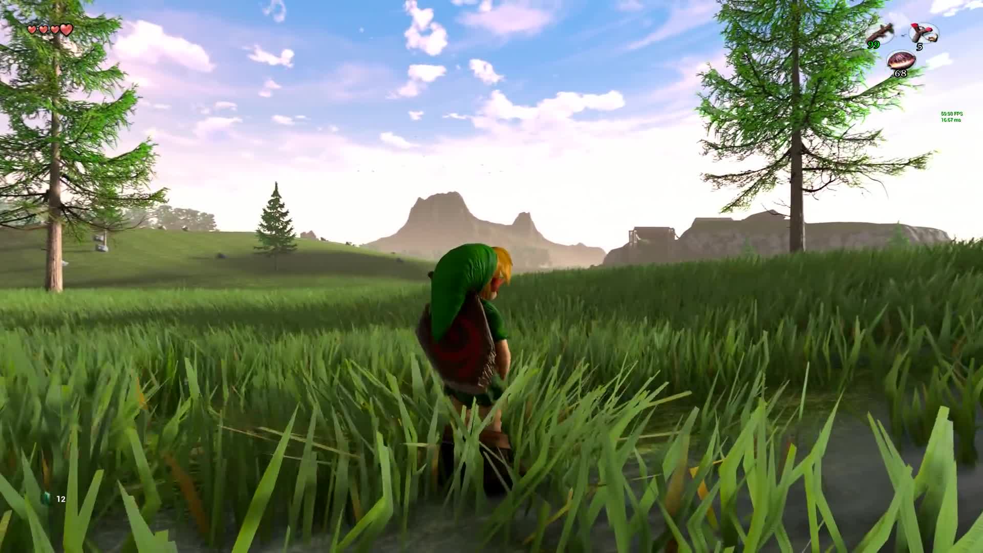 用虚幻 4 引擎重制的《塞尔达传说：时之笛》长这样