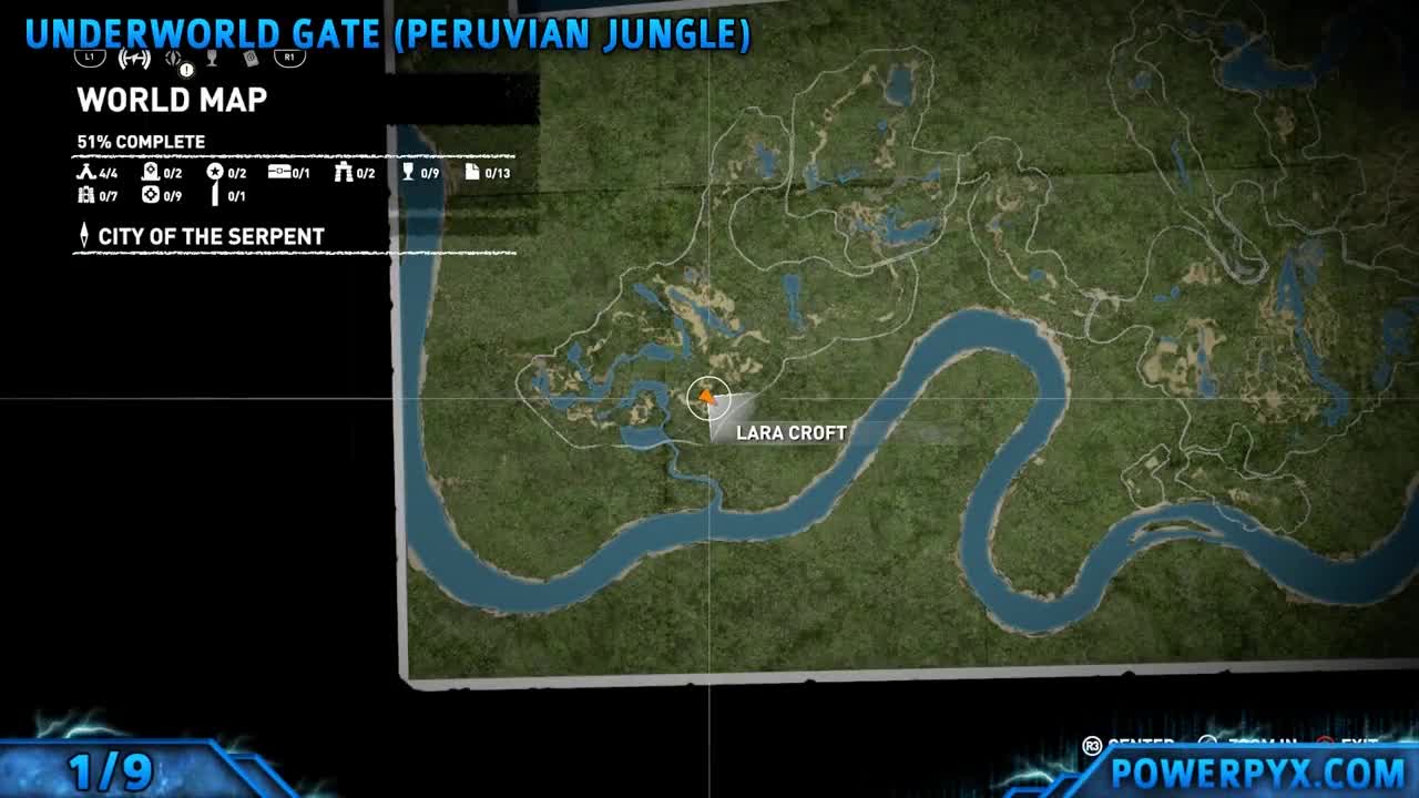 全挑战古墓位置与解法：地下之门