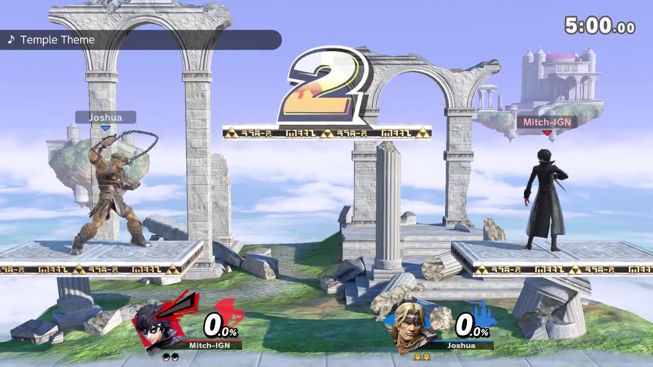 《任天堂明星大乱斗：特别版》Joker 挑战包 DLC 7 分钟演示