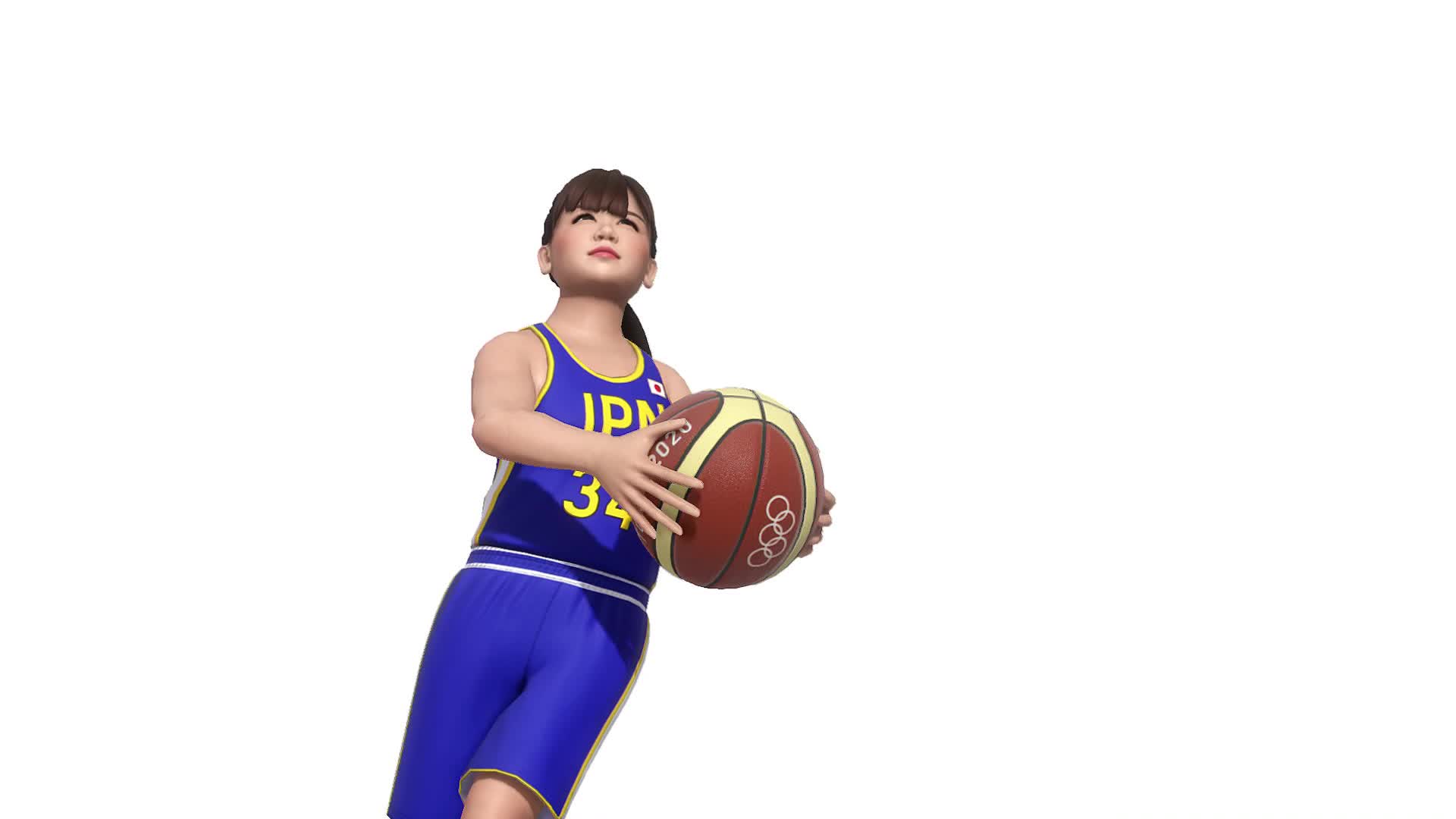 福原爱小姐的「篮球」实际游玩影片