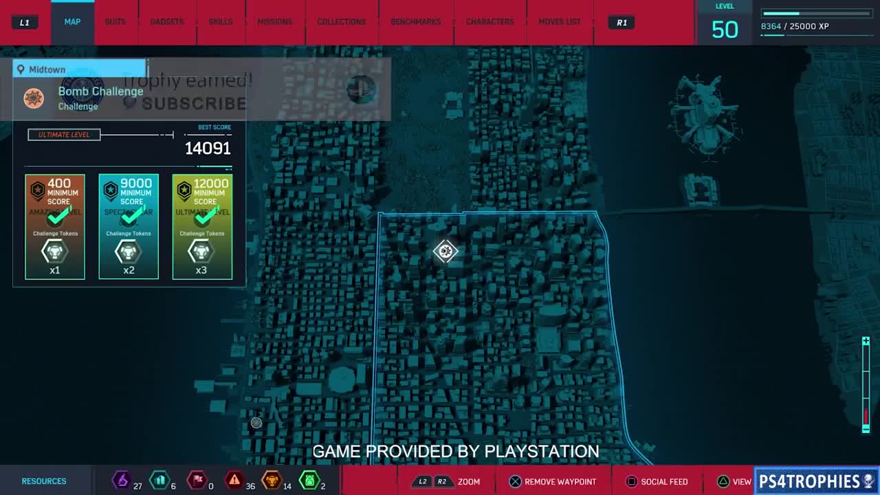 《漫威蜘蛛侠》拆弹挑战全金演示