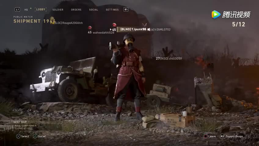 TJ 的 YouTube 频道中播放量最高的视频，内容为 TJ 在游玩《二战》，你可以通过这段视频了解到 TJ 的实际水平，但正如 TJ 自己对外所说，他的 K/D（杀敌/死亡）率不高