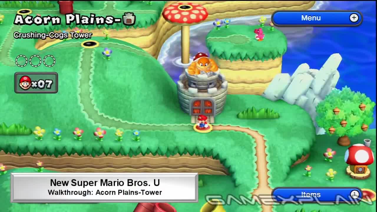 ​《新超级马力欧兄弟 U 豪华版》 1-T 关卡星币收集视频