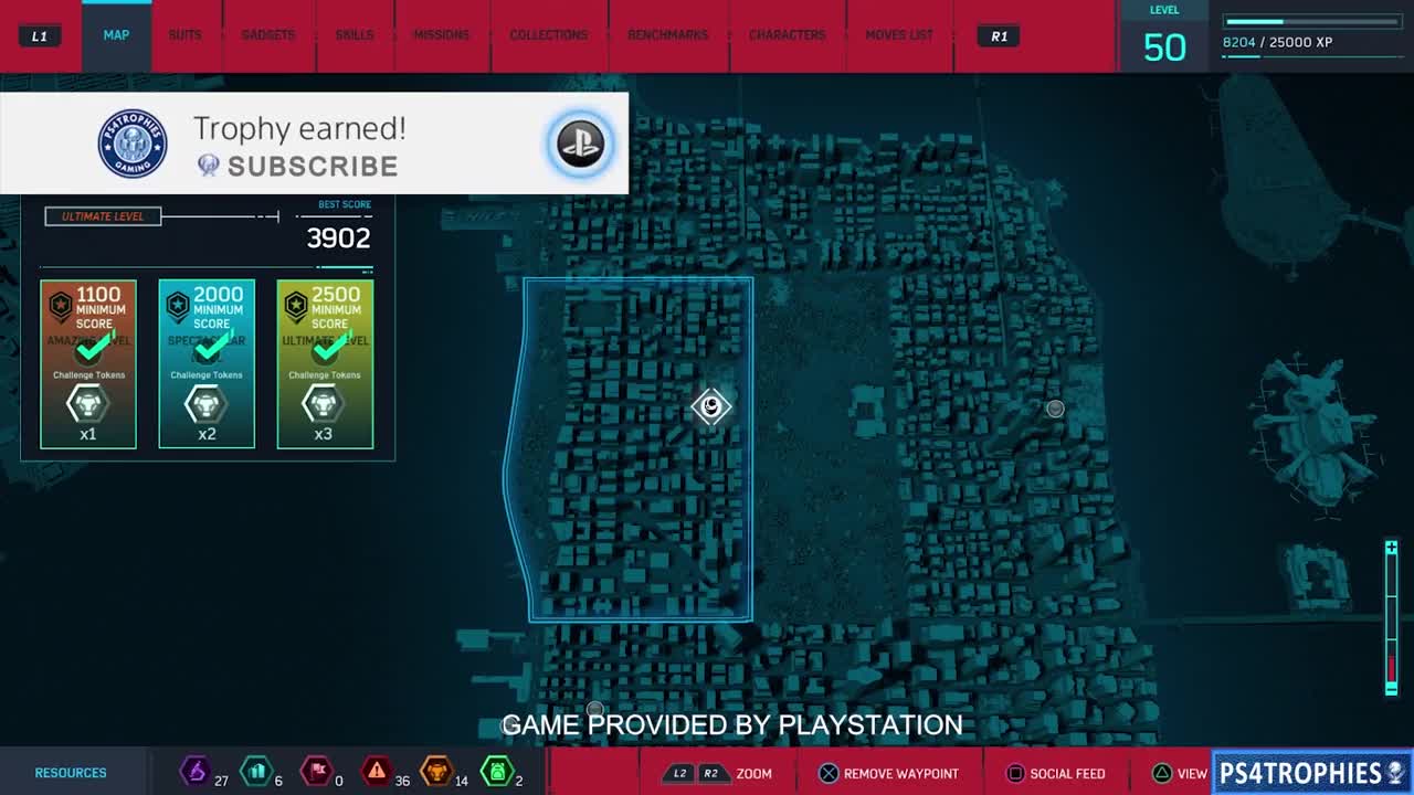 《漫威蜘蛛侠》隐匿挑战全金演示