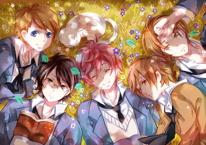 脱线的双胞胎弟弟浅羽佑希,优等生班长冢原要,长著一张女生脸,个性